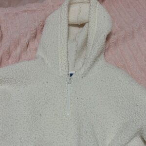 Old Navy Cream Sherpa Pullover